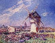 unknow artist Windmills near the Town of Batz oil painting picture wholesale
